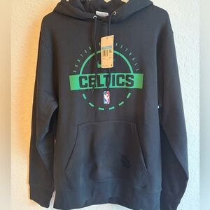 NWT Men's Nike Boston Celtics Club NBA Practice Pullover Hoodie Medium Black